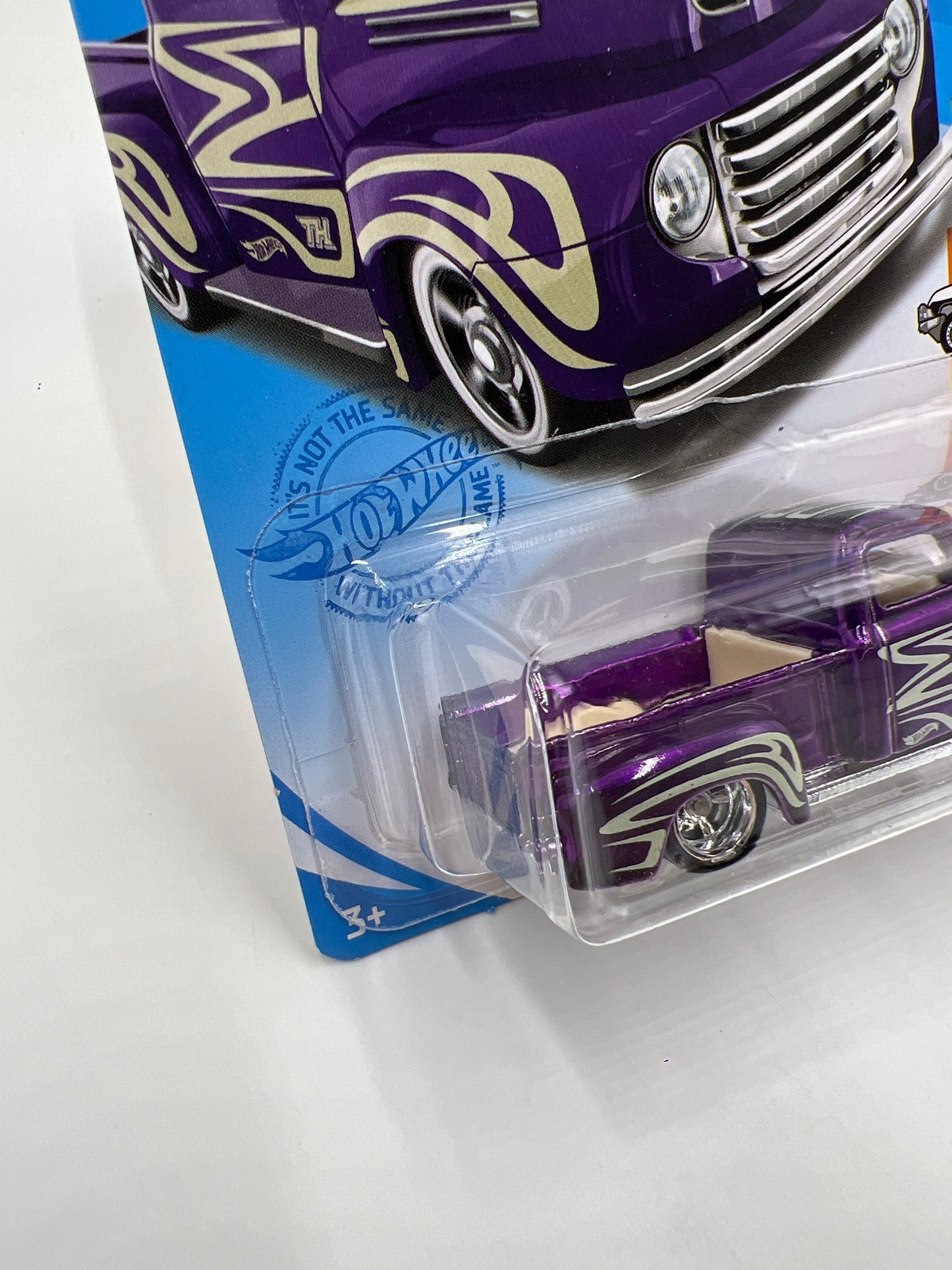 2021 Hot Wheels Super Treasure Hunt #225 49 Ford F1 Purple W/Protector