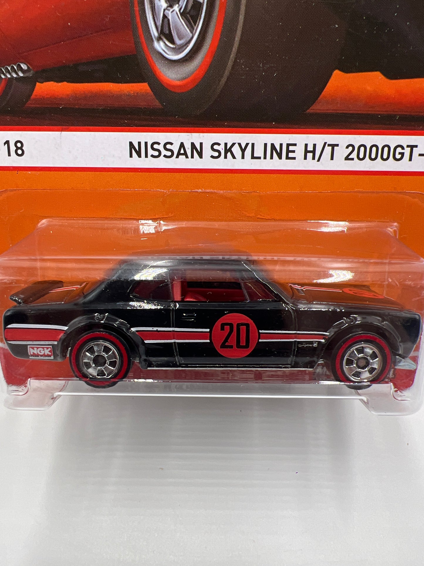 Hot Wheels Redline Heritage #2 Nissan Skyline H/T 2000GT-X Black SR