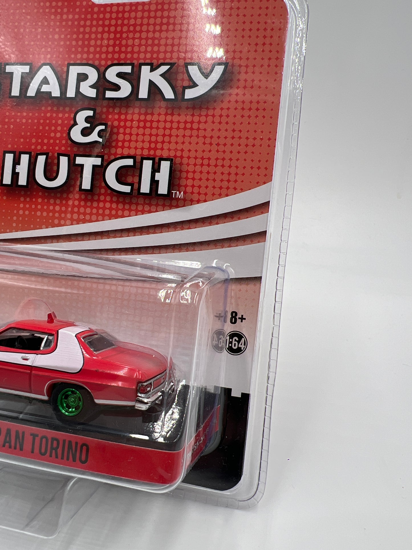 Greenlight Hollywood Starsky & Hutch CHASE 1976 Ford Gran Torino Red