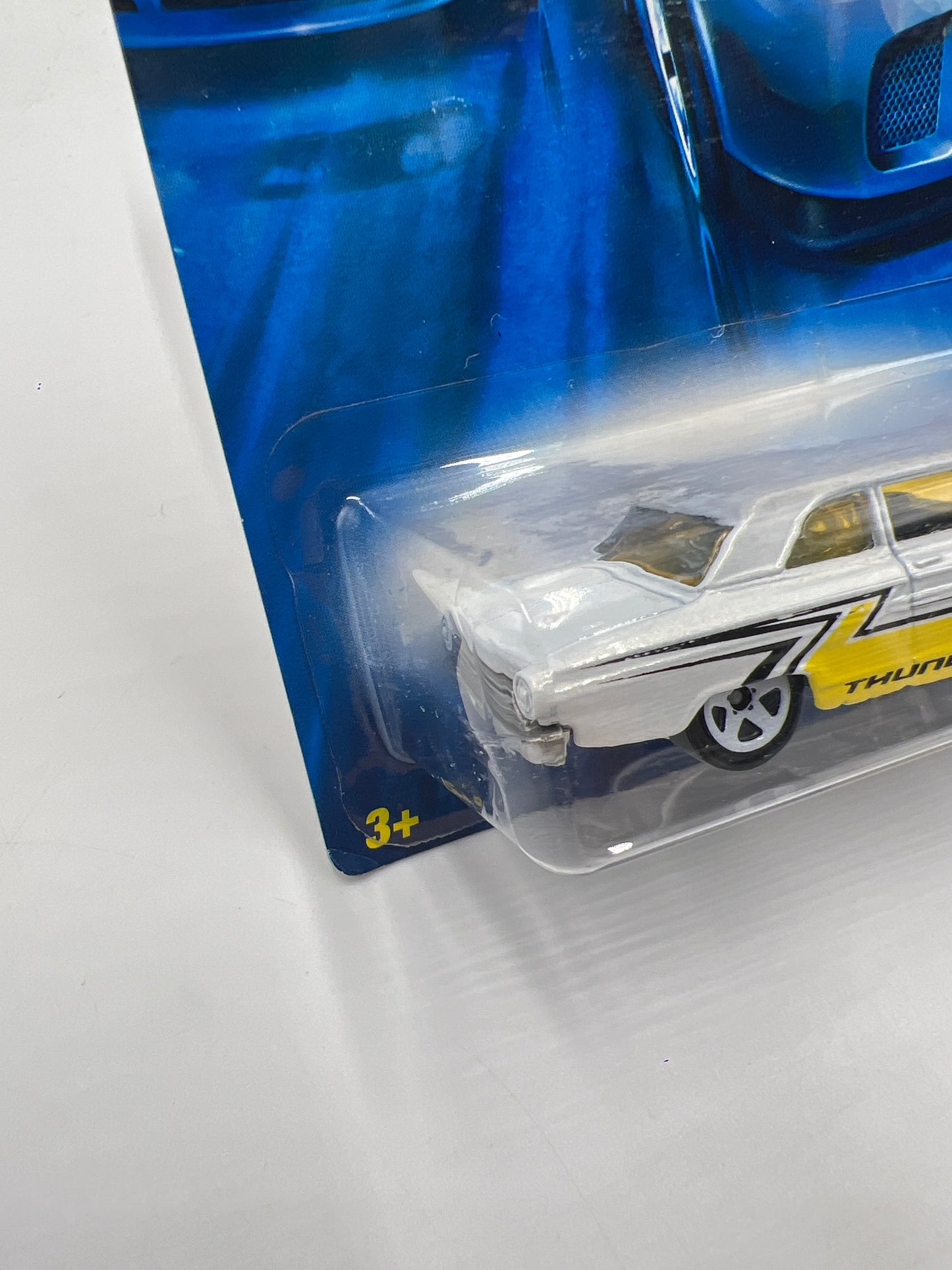 2007 Hot Wheels All Stars #143 Ford Thunderbolt White 27F
