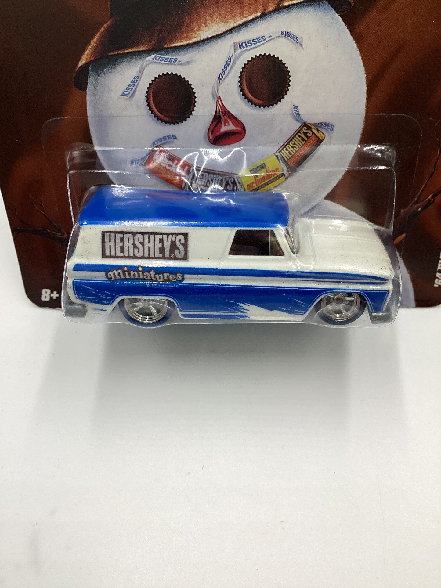 Hot wheels Premium Hersheys 64 GMC Panel White/Blue 269H