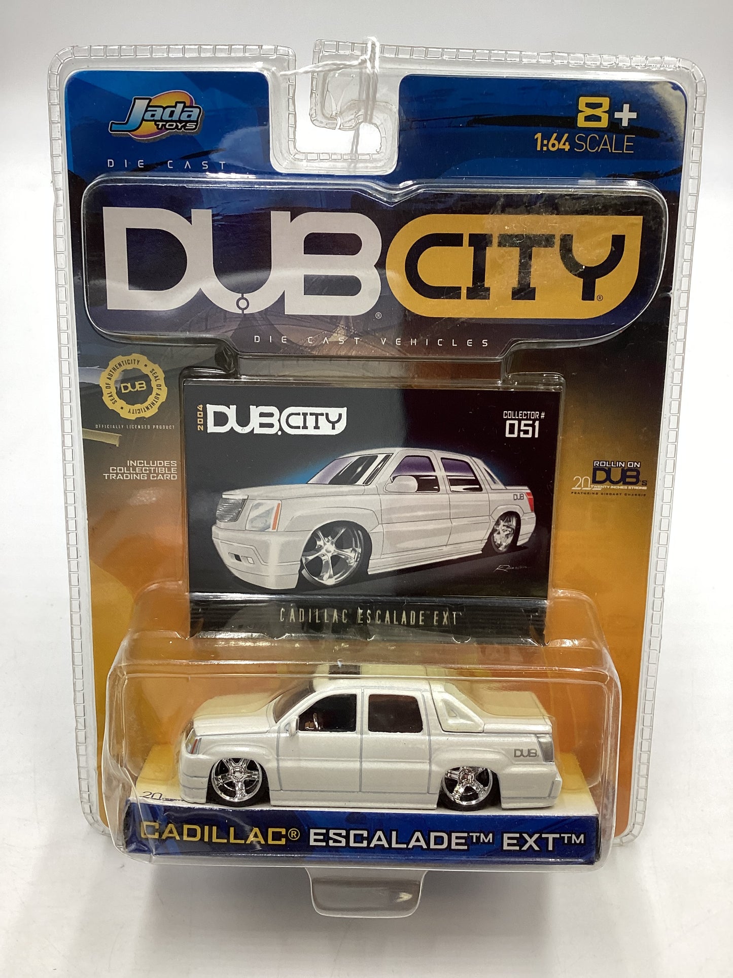 Jada Toys Dub City #051 Cadillac Escalade EXT White 221B