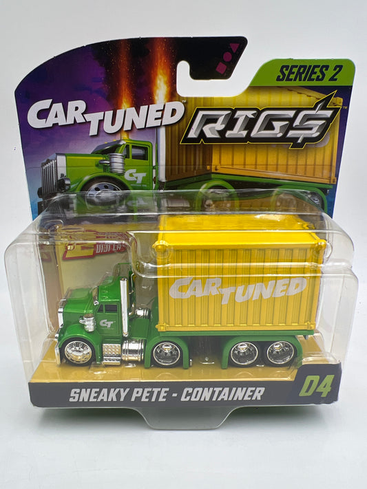 MGA Car Tuned Rigs Series 2 #4 Sneaky Pete Yellow Container