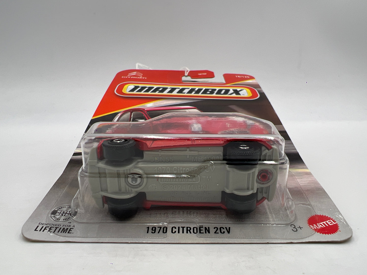 2026 Matchbox #16 1970 Citroen 2CV Red 206D