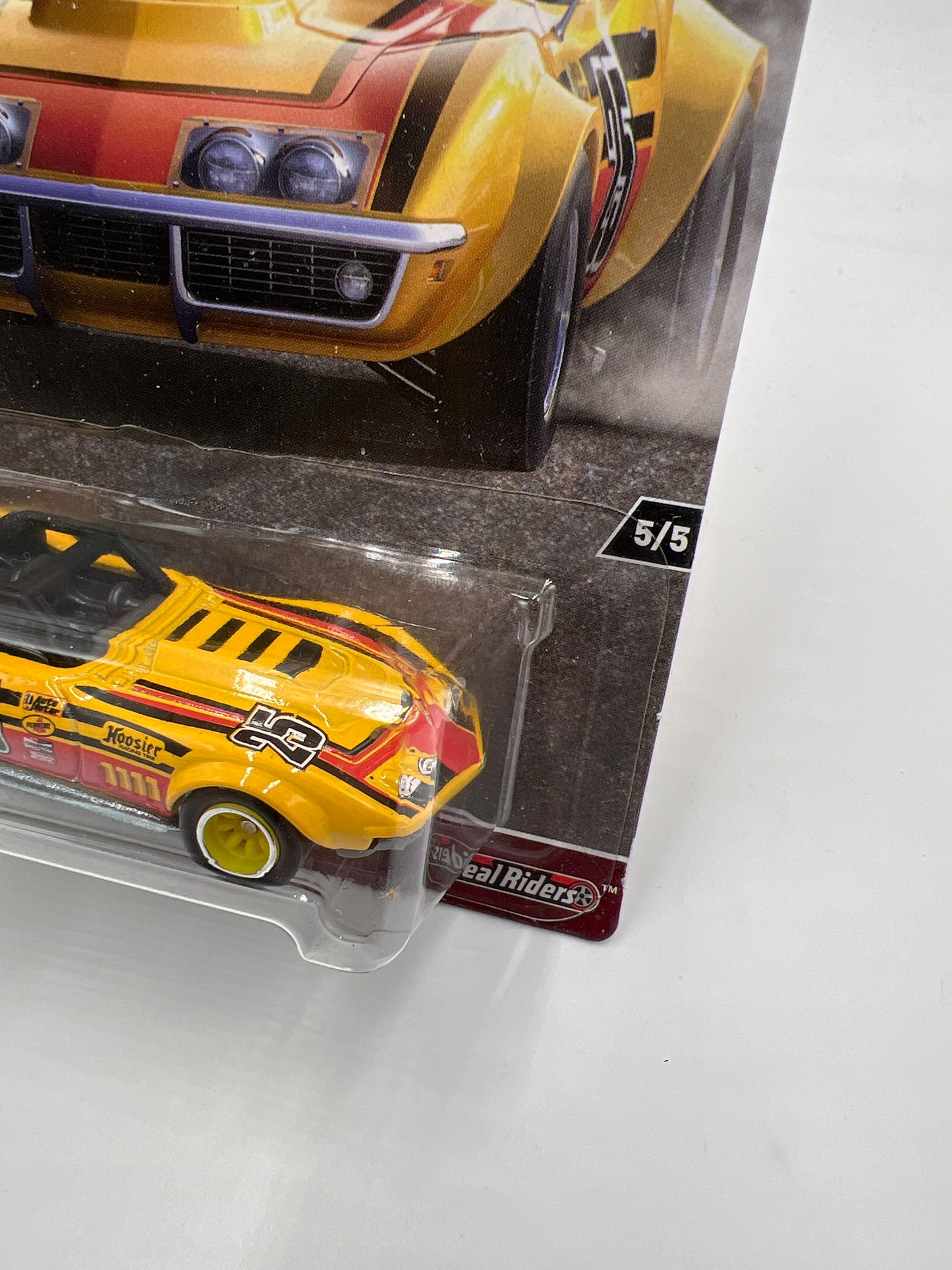Hot Wheels Car Culture Redliners #5 69 Corvette Racer Yellow 244B