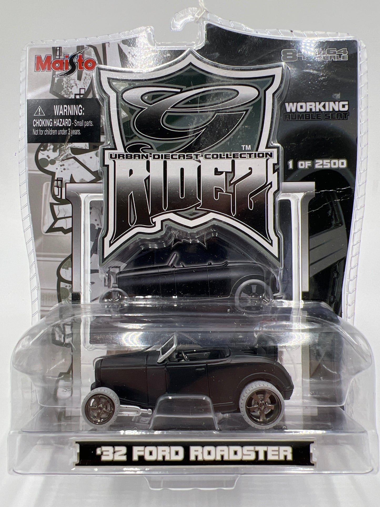 Maisto G Ridez 1/2500 32 Ford Roadster Matte Black 188B