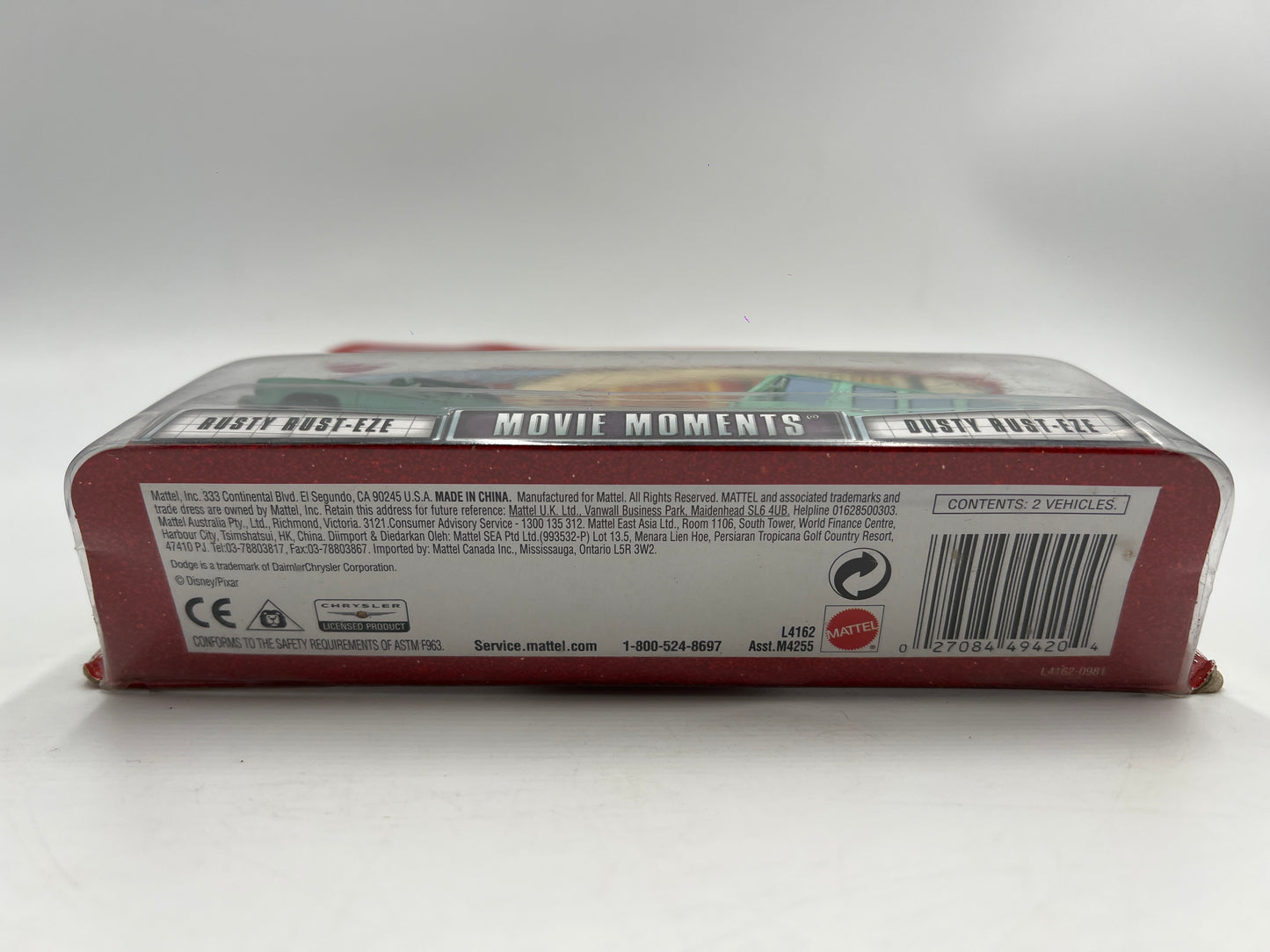 Disney Pixar The World Of Cars 2 Pack Movie Moments Rusty Rust-eze & Dusty Rust-eze #2