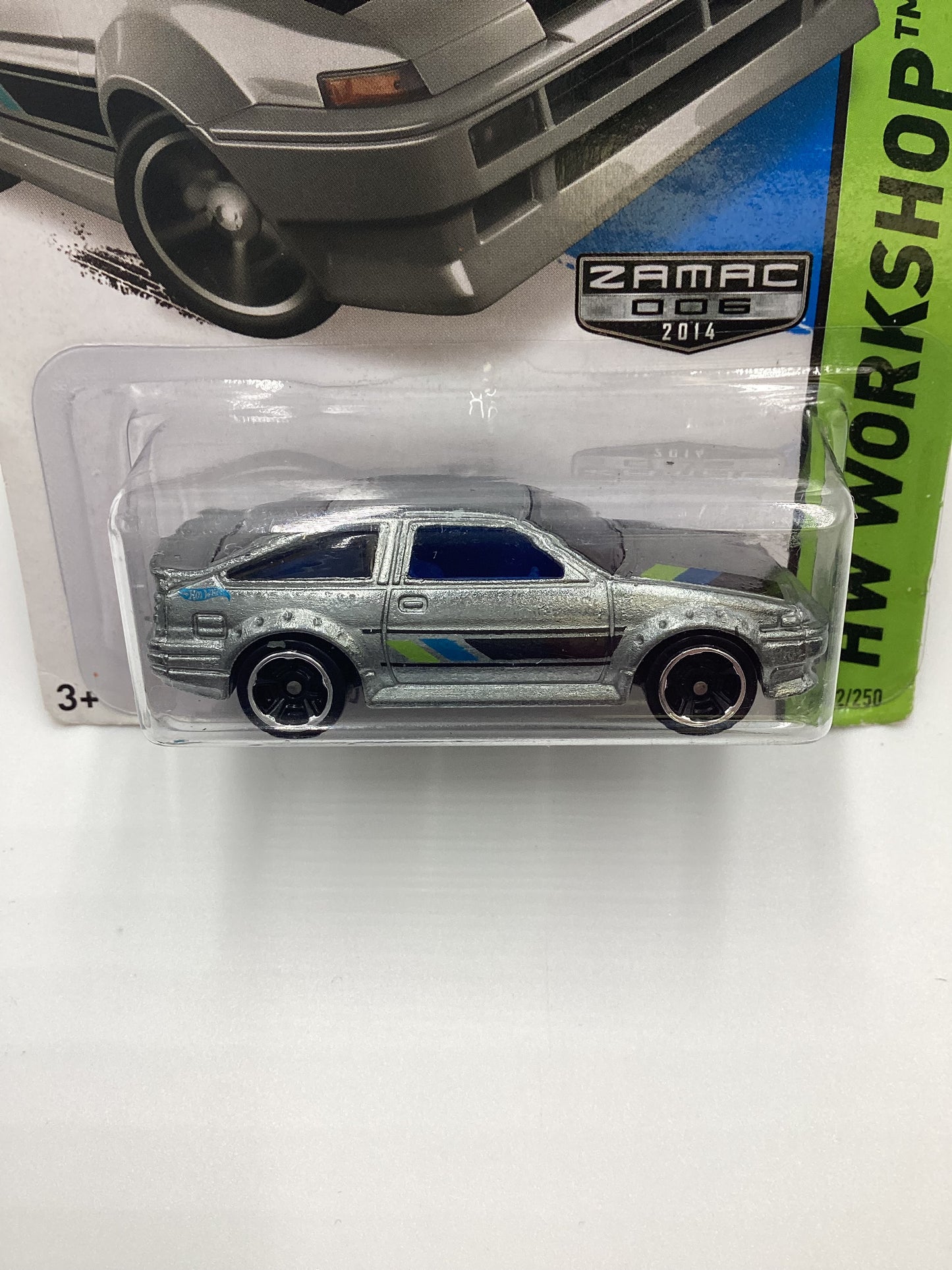 2014 Hot Wheels Zamac 006 #222 Toyota AE86 Corolla 148C