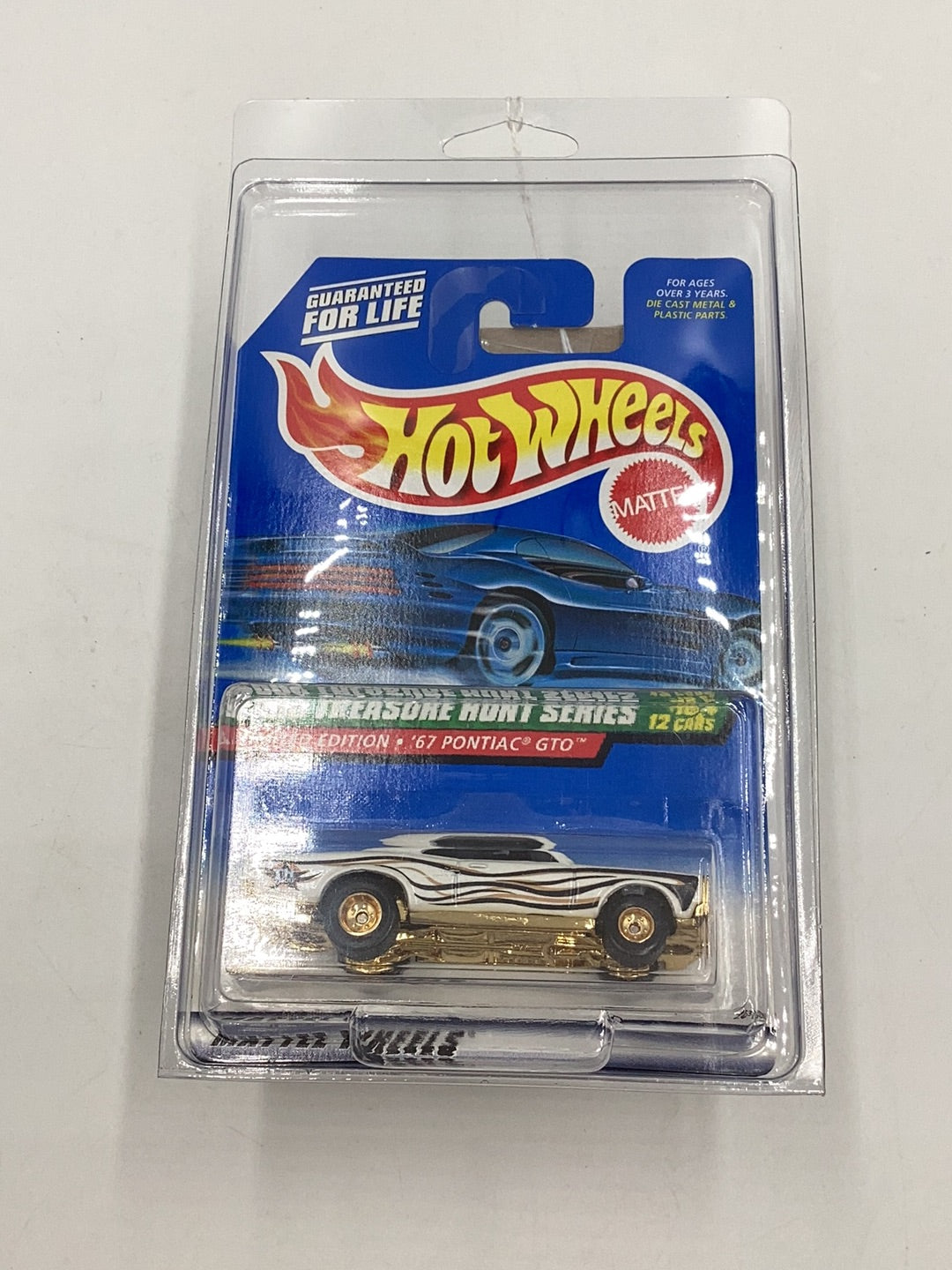 2000 Hot Wheels Treasure Hunt 10 of 12 67 Pontiac GTO real riders