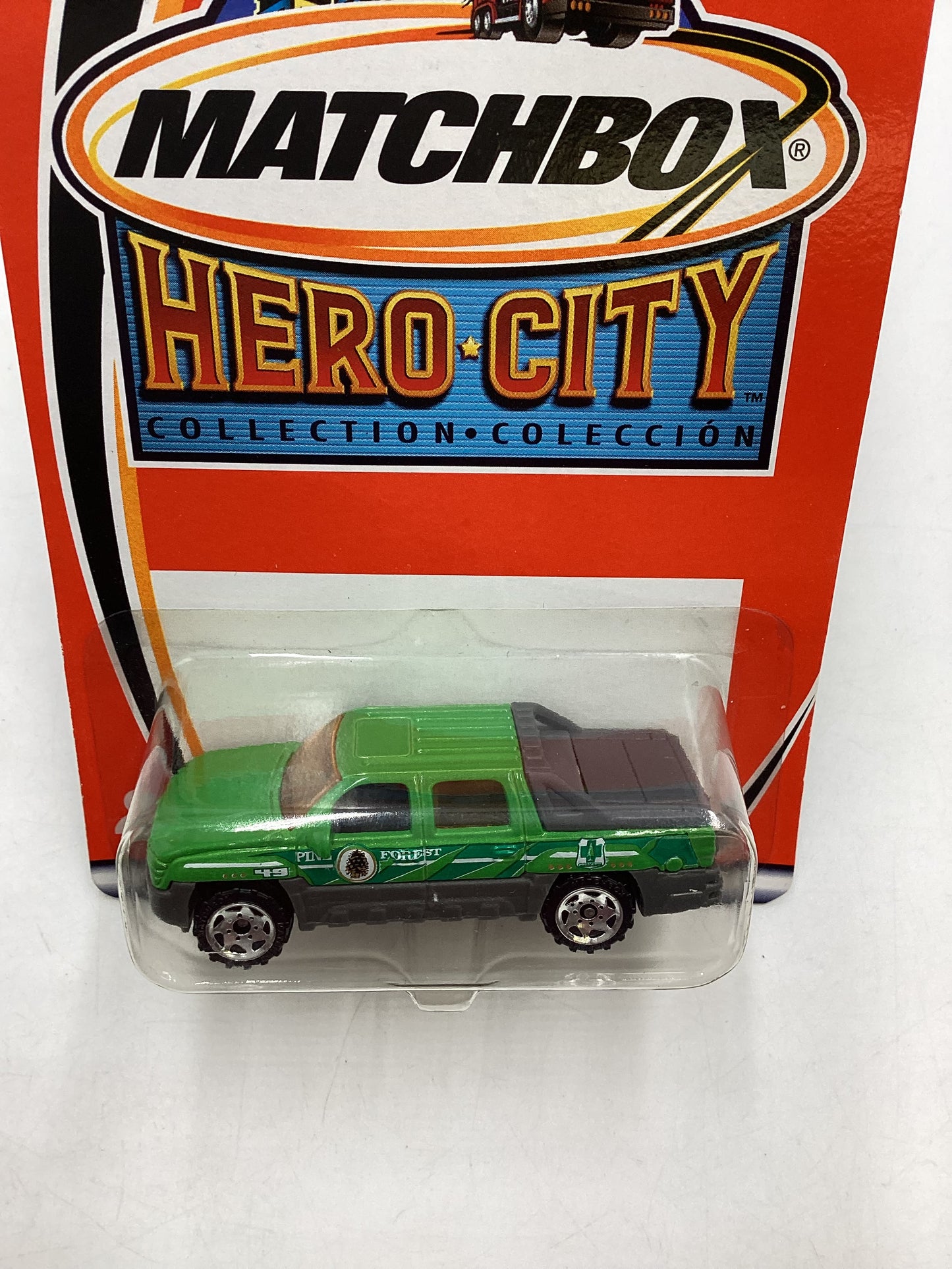 Matchbox #49 Chevy Avalanche Green 210C