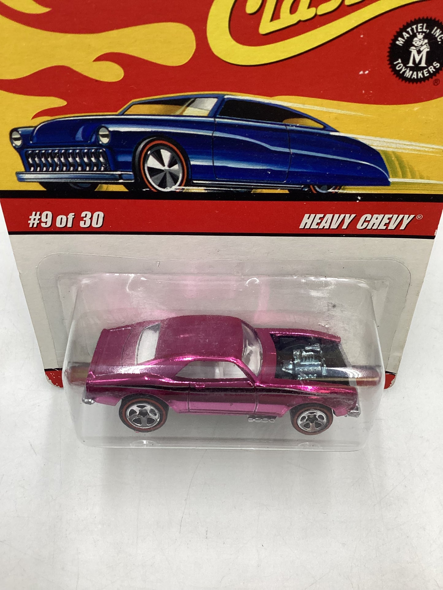 Hot Wheels Classics Series 3 #9 Heavy Chevy Pink SR