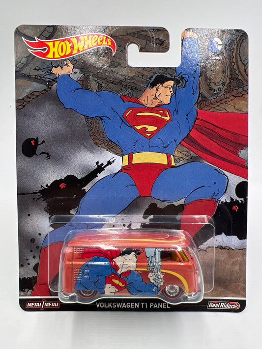 Hot Wheels Premium Superman Volkswagen T1 Panel Orange 265B