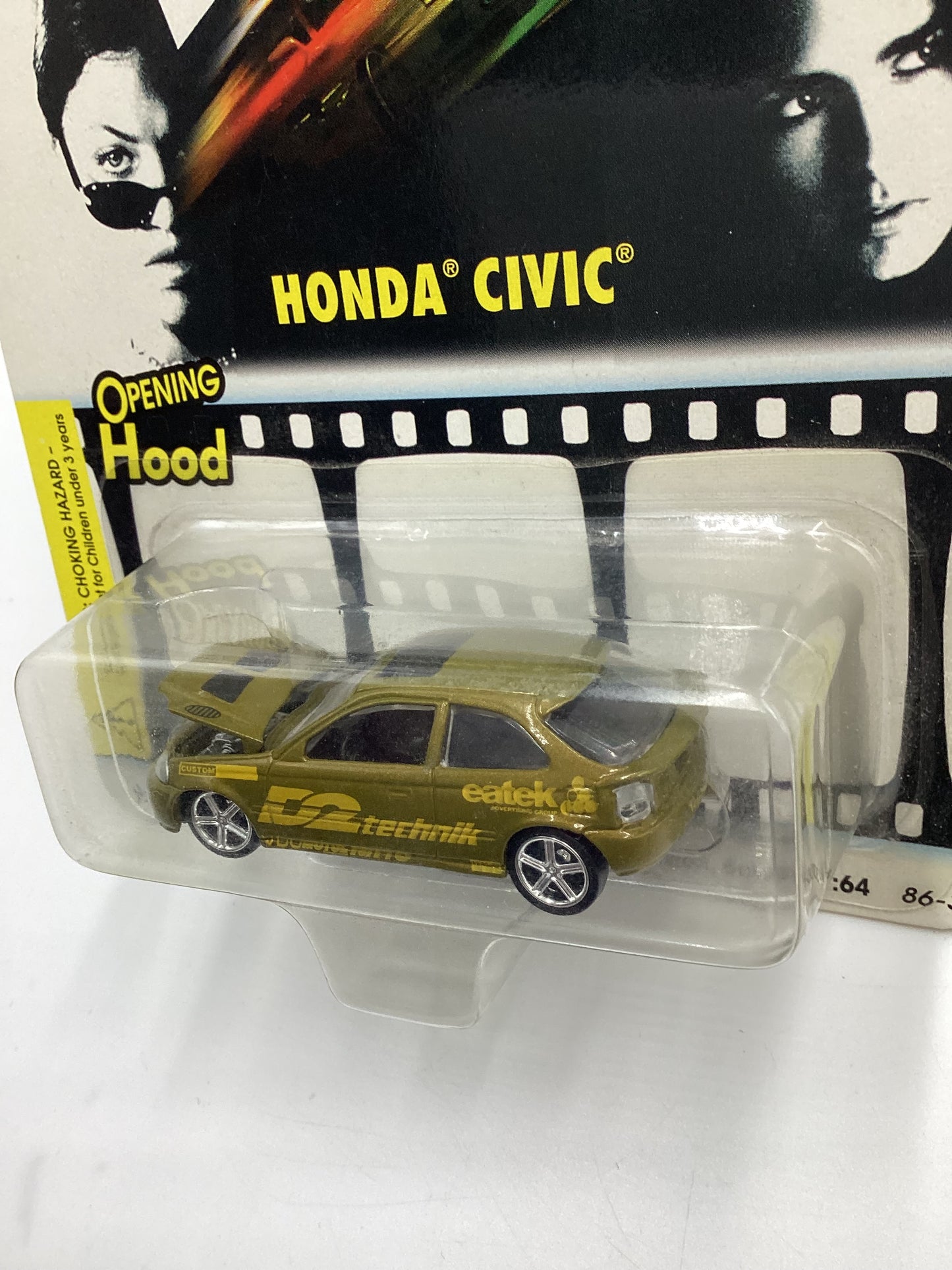 Revell The Fast and the Furious Honda Civic Gold #102