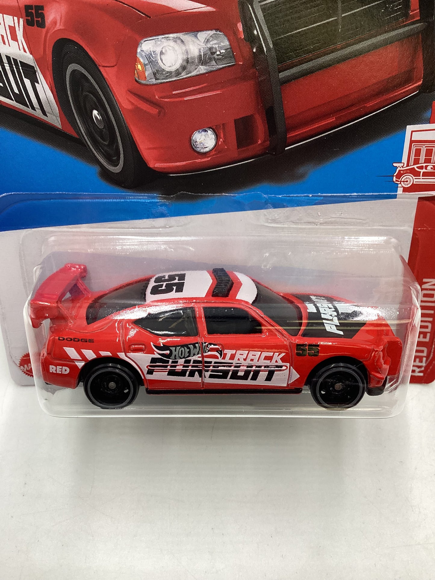 2023 Hot wheels Red edition Factory Sealed #54 Dodge Charger Drift 150G