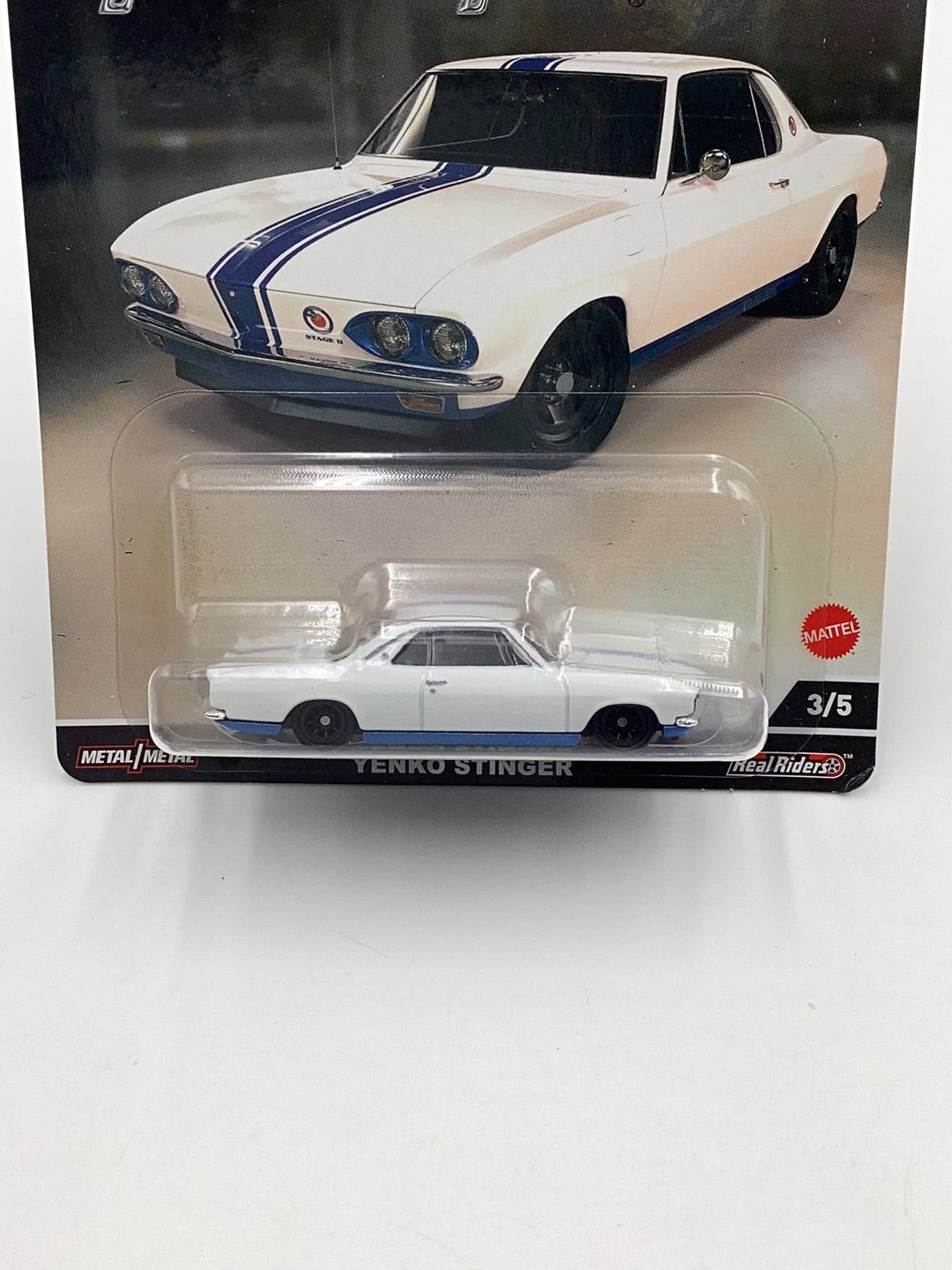 Hot Wheels Jay Leno’s Garage ‘66 Chevrolet Corvair Yenko Stinger 3/5 253H