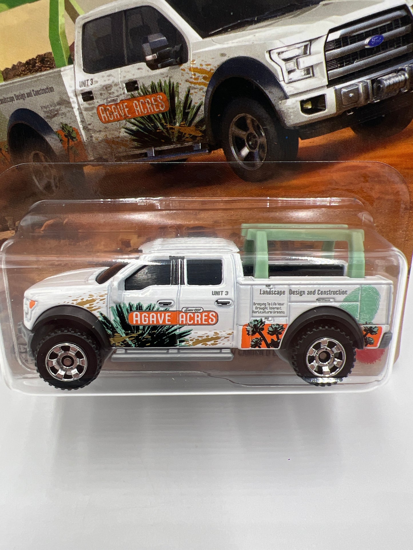 2025 Matchbox #113 2015 Ford F-150 Contractor Truck White 216C