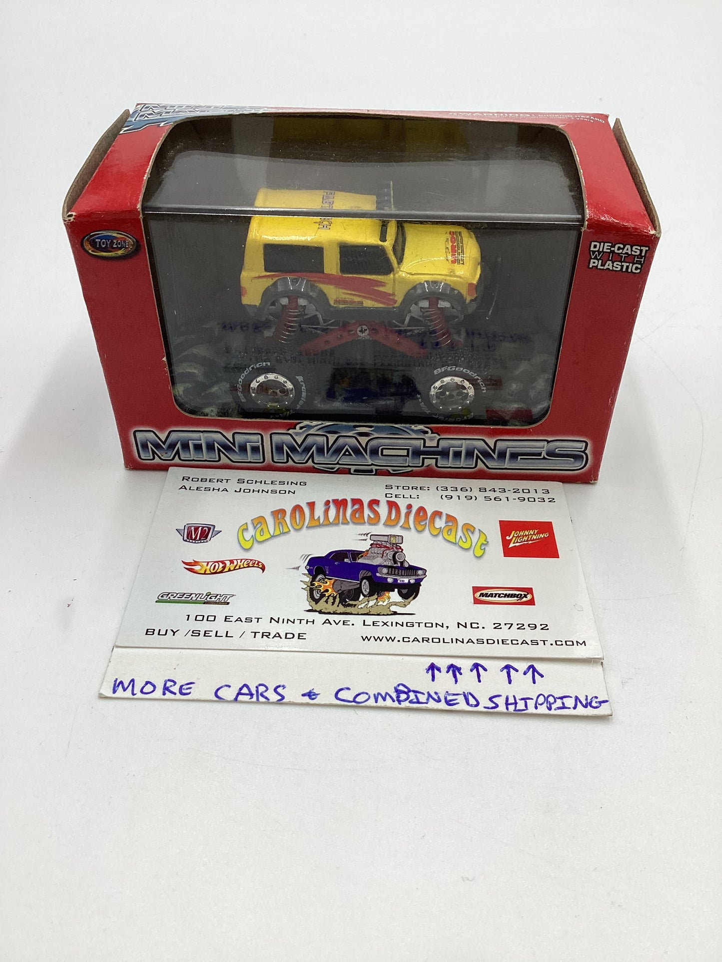Toy Zone Mini Machines Pro Rock Crawlers Yellow
