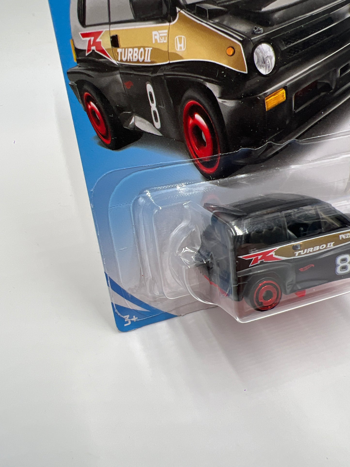 2019 Hot Wheels Nightburnerz #81 85 Honda City Turbo II Black 76C