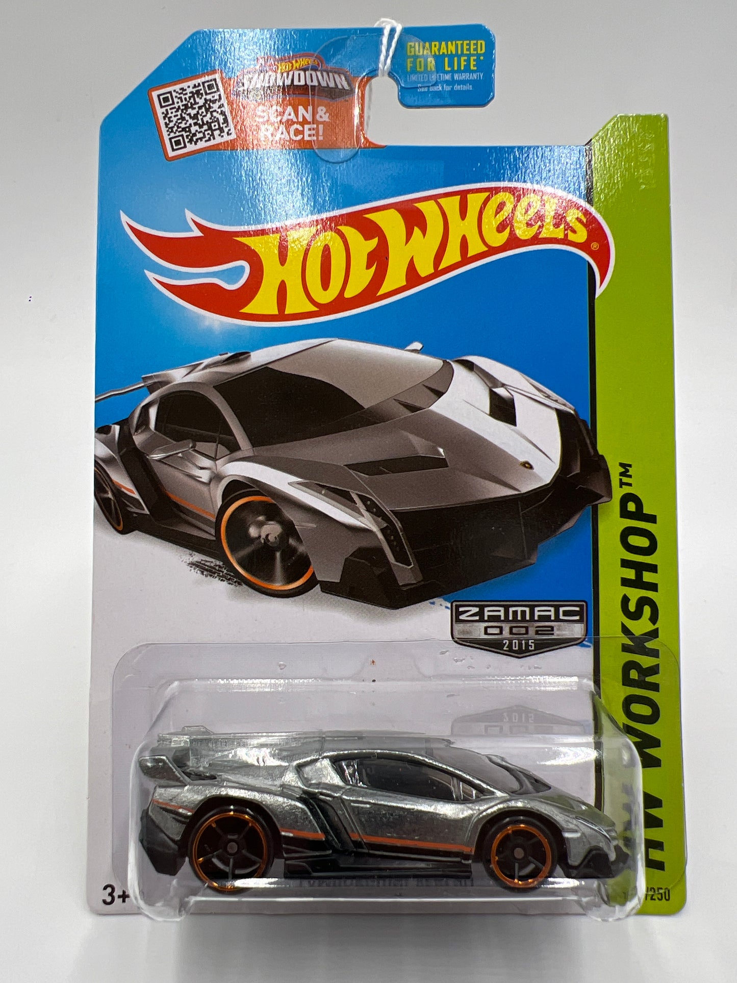 2015 Hot Wheels Walmart Exclusive Zamac 002 #189 Lamborghini Veneno