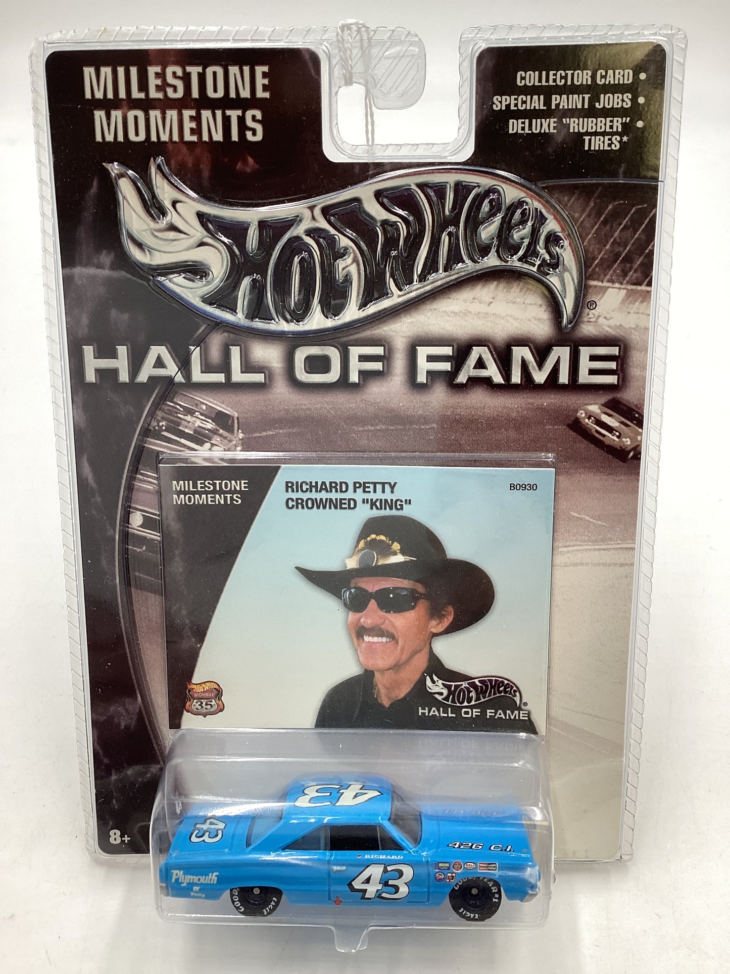 Hot wheels Hall of Fame Milestone Moments 67 Plymouth Richard Petty Crowned King