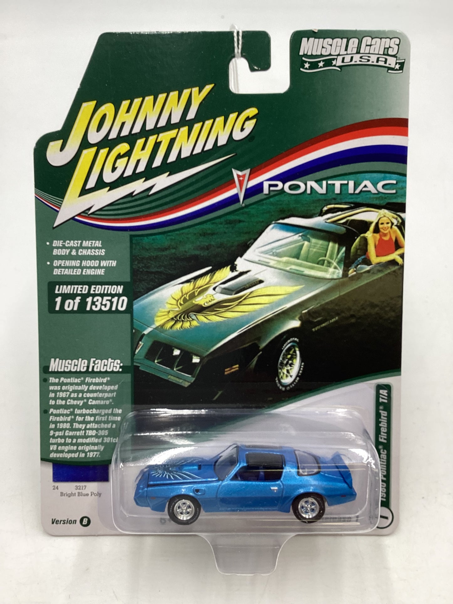 Johnny Lightning Muscle Cars USA 1980 Pontiac Firebird T/A 229A