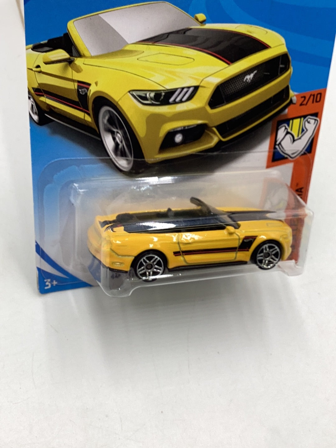 2018 Hot Wheels #168 2015 Ford Mustang GT Convertible 23G