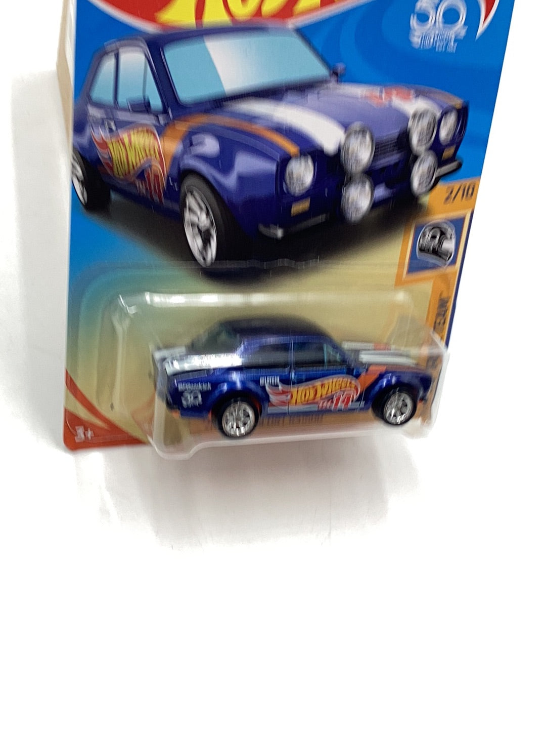 2018 hot wheels super treasure hunt 70 Ford escort RS1600 W/Protector