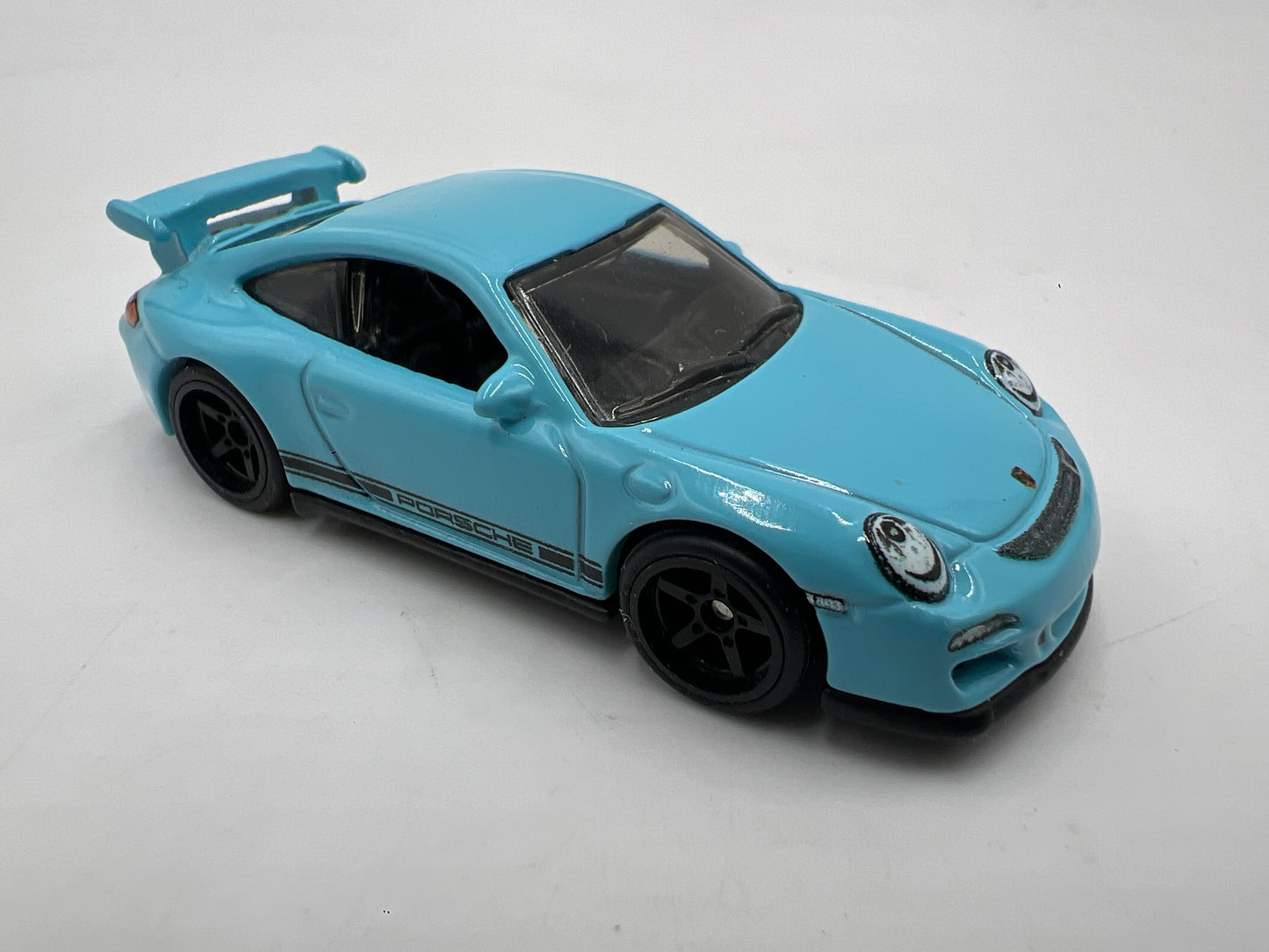 Hot Wheels Deutschland Design Premium Porsche 911 GT3 Light Blue Loose