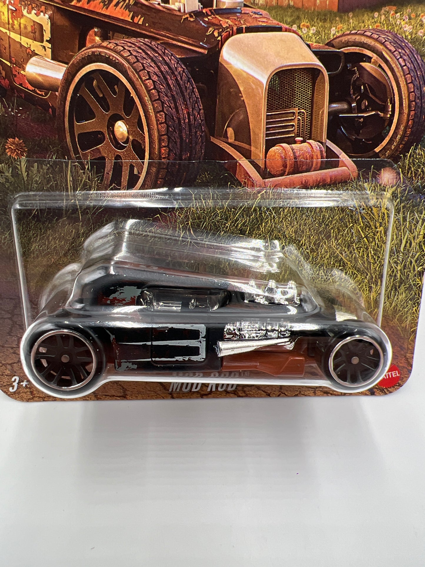 2025 Hot Wheels Silver Series Vintage Club Grand Prix #3 Mod Rod Black 157E