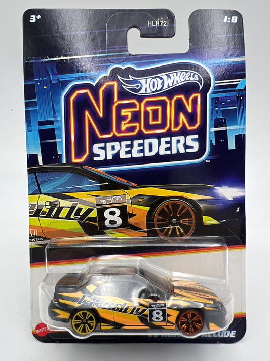 Hot Wheels Neon Speeders #1 98 Honda Prelude