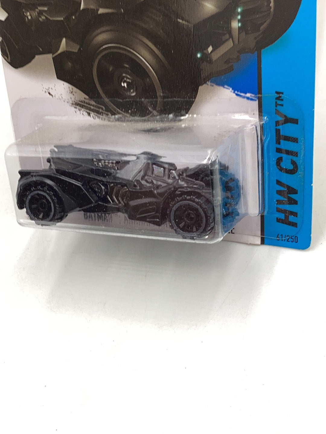 2015 Hot wheels #61 Batman Arkham Knight Batmobile 119I