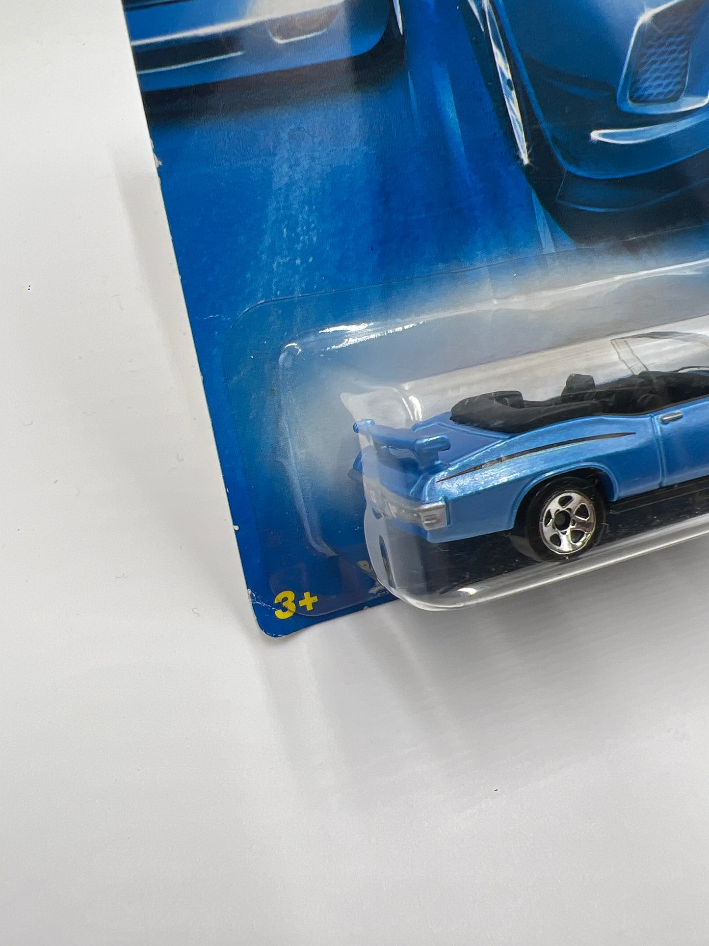 2008 Hot Wheels New Models #29 70 Pontiac GTO Blue 54F