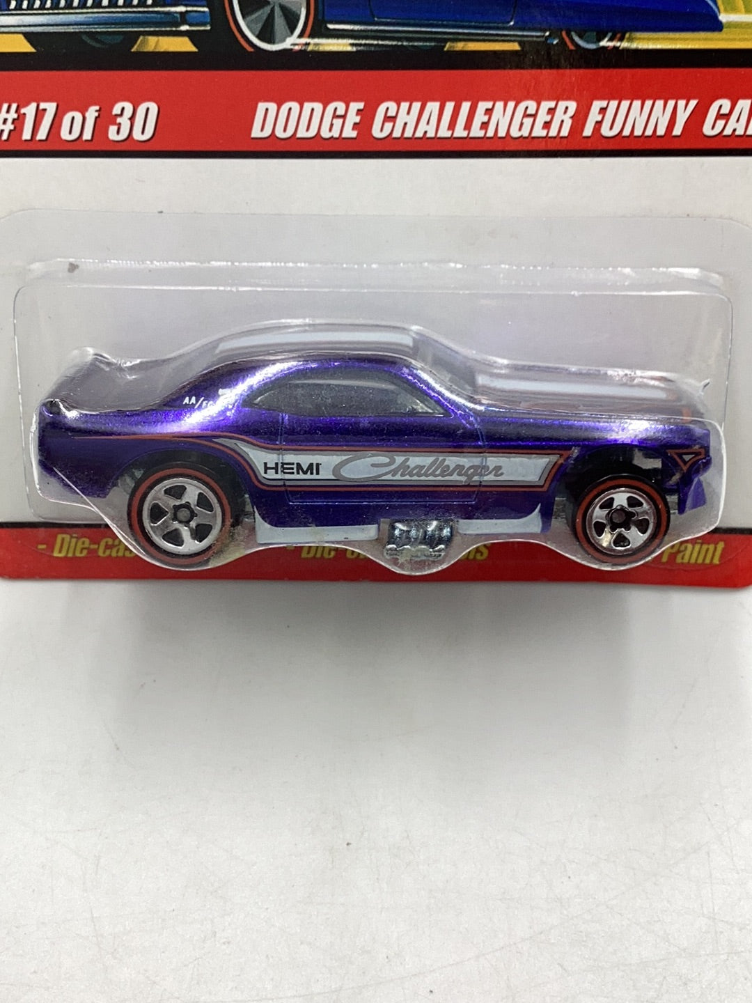 Hot Wheels Classics Series 3 #17 Dodge Challenger Funny Car 157B