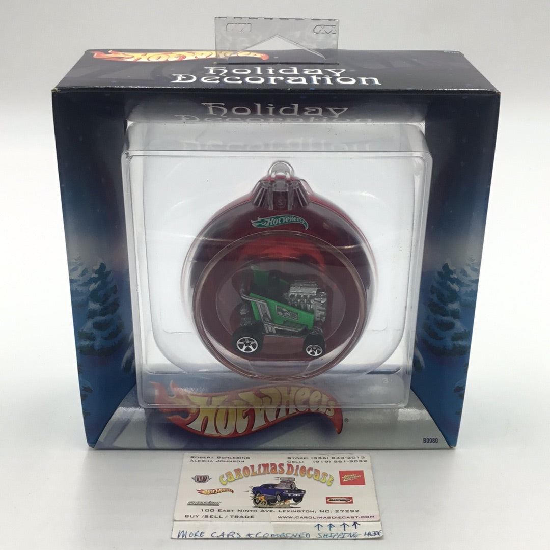 Hot wheels Holiday Decoration Christmas ornament with car set
