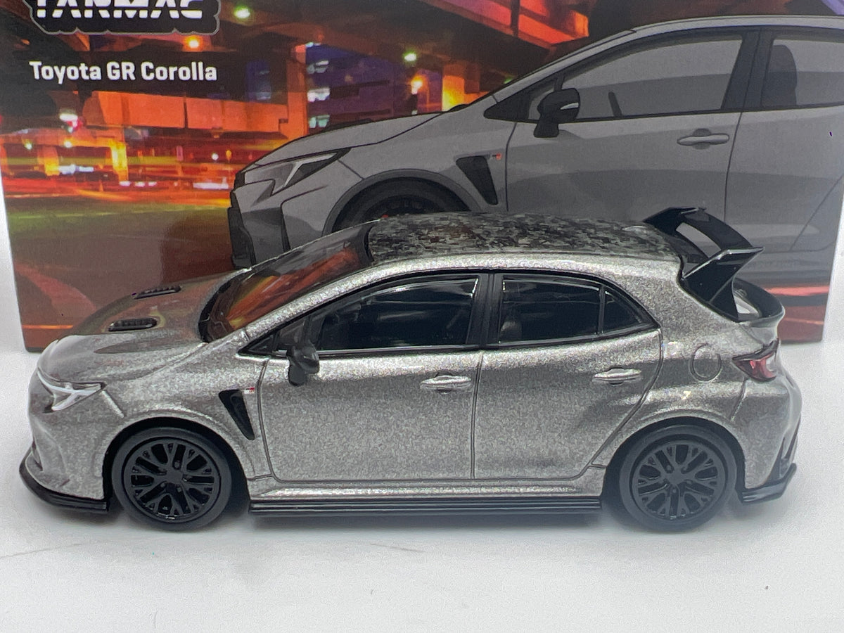 Tarmac TW-66 Toyota GR Corolla Gray W/Oil Can