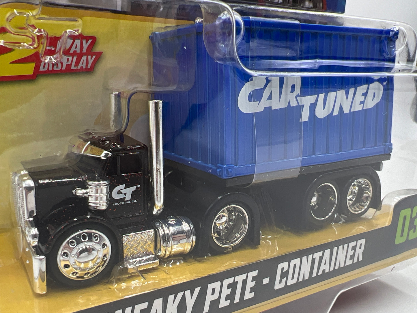 MGA Car Tuned Rigs Series 1 #3 Sneaky Pete Blue Container 183i