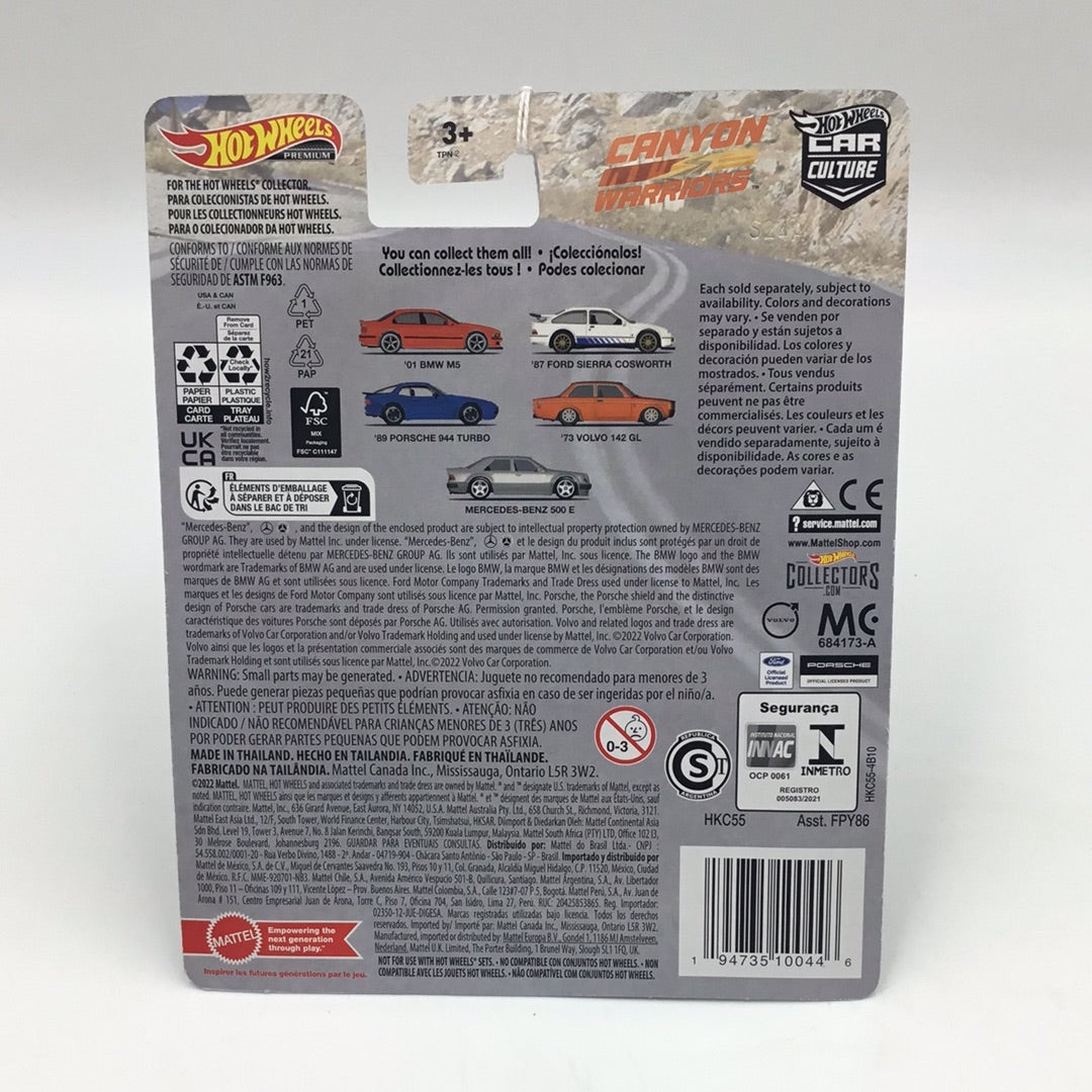 2023 Hot wheels car culture Canyon Warriors #5 Mercedes Benz 500 E 5/5