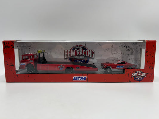 M2 Machines Auto Haulers R44 1970 Ford C-600 Truck & 1966 Mustang Gasser B&M
