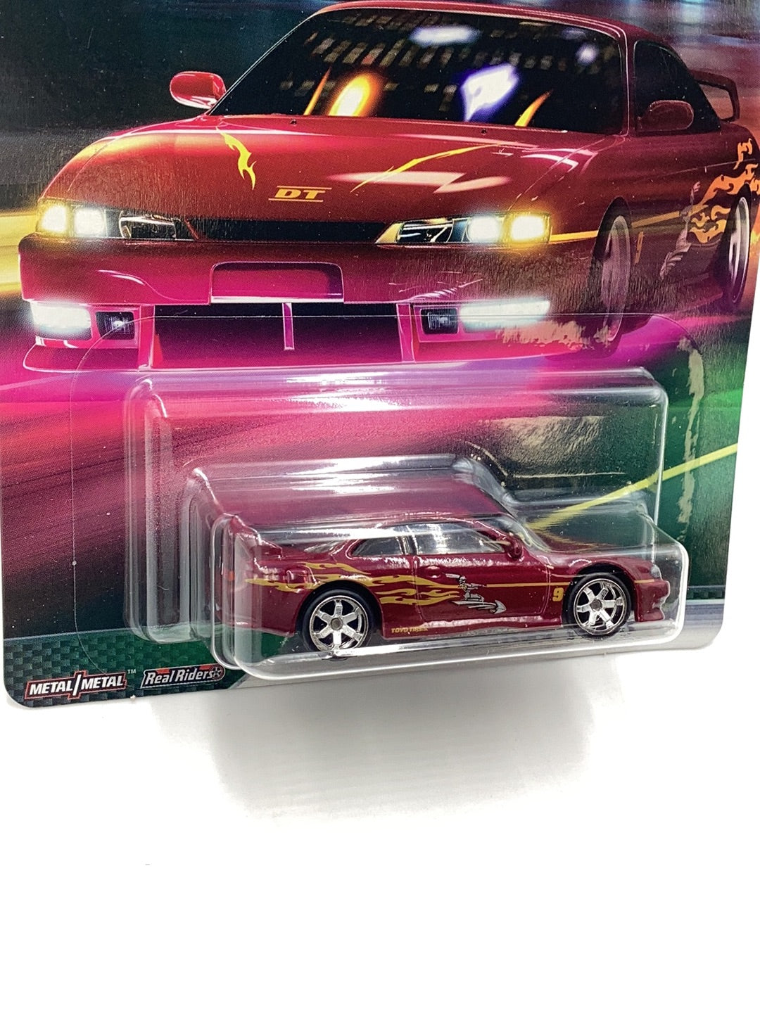 Hot wheels premium fast and furious Original Fast 1/5 Nissan 240SX (S14) with protector