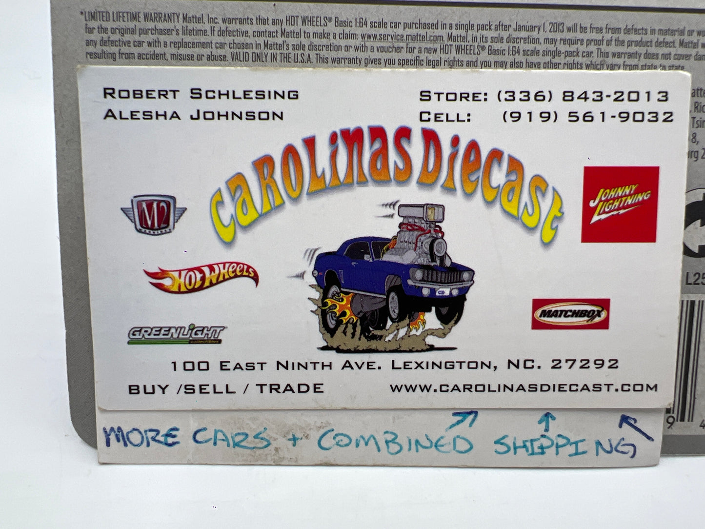 2019 Hot Wheels Kroger Exclusive #75 16 Cadillac ATS-V R Blue 237A