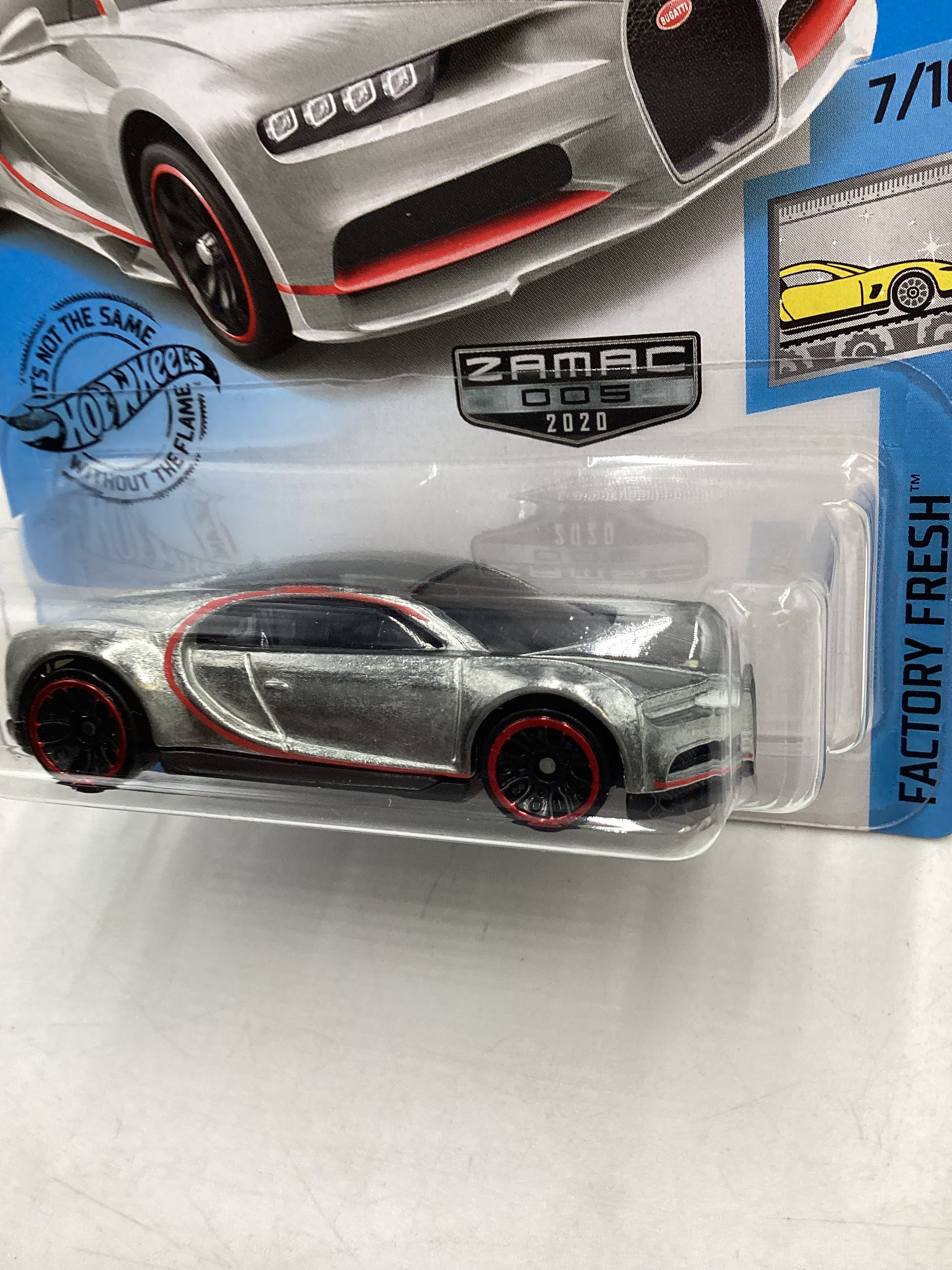 2020 Hot Wheels #089 16 Bugatti Chiron Zamac 146A – carolinasdiecast