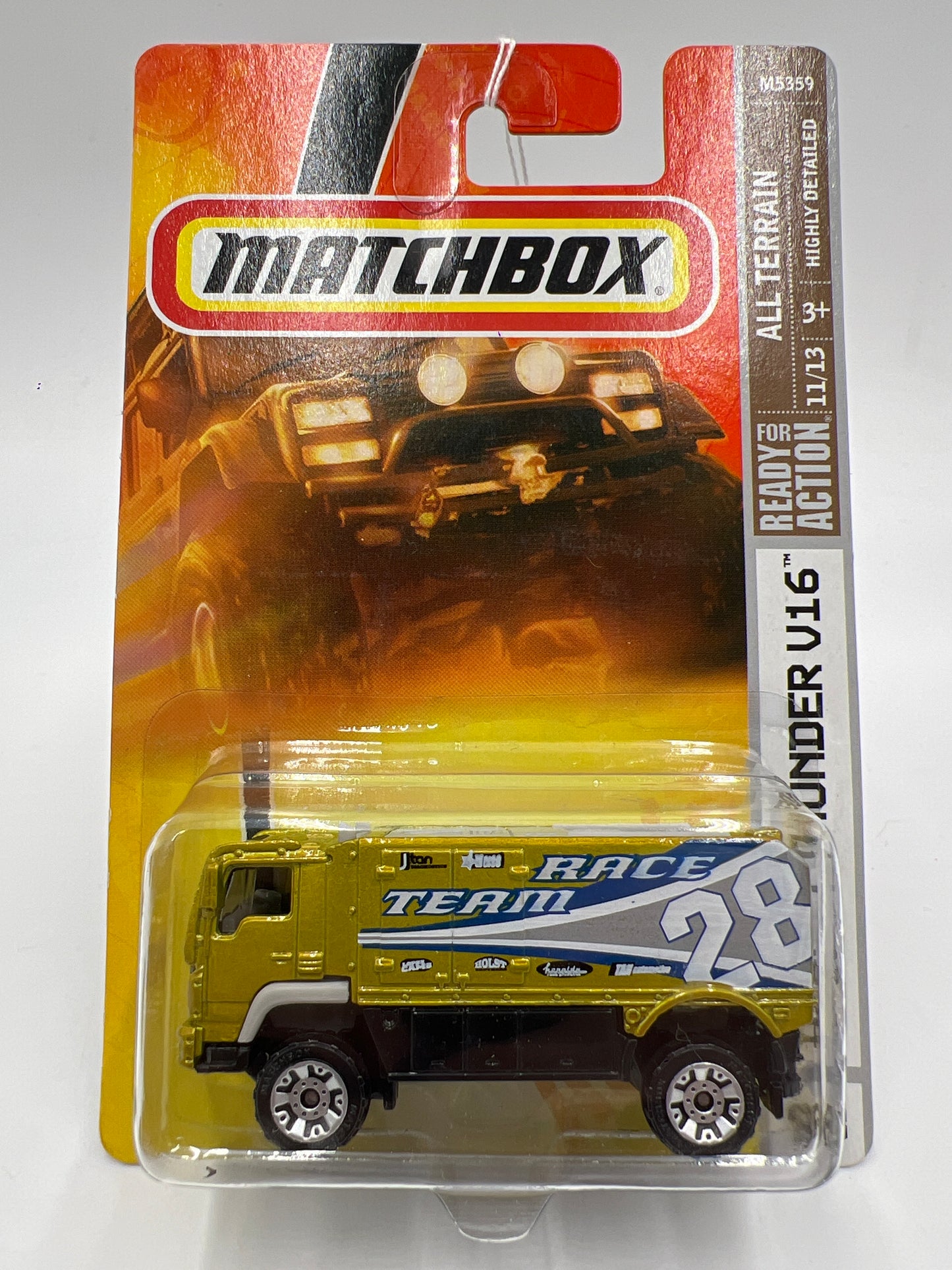 Matchbox All Terrain #98 Desert Thunder V16 216P