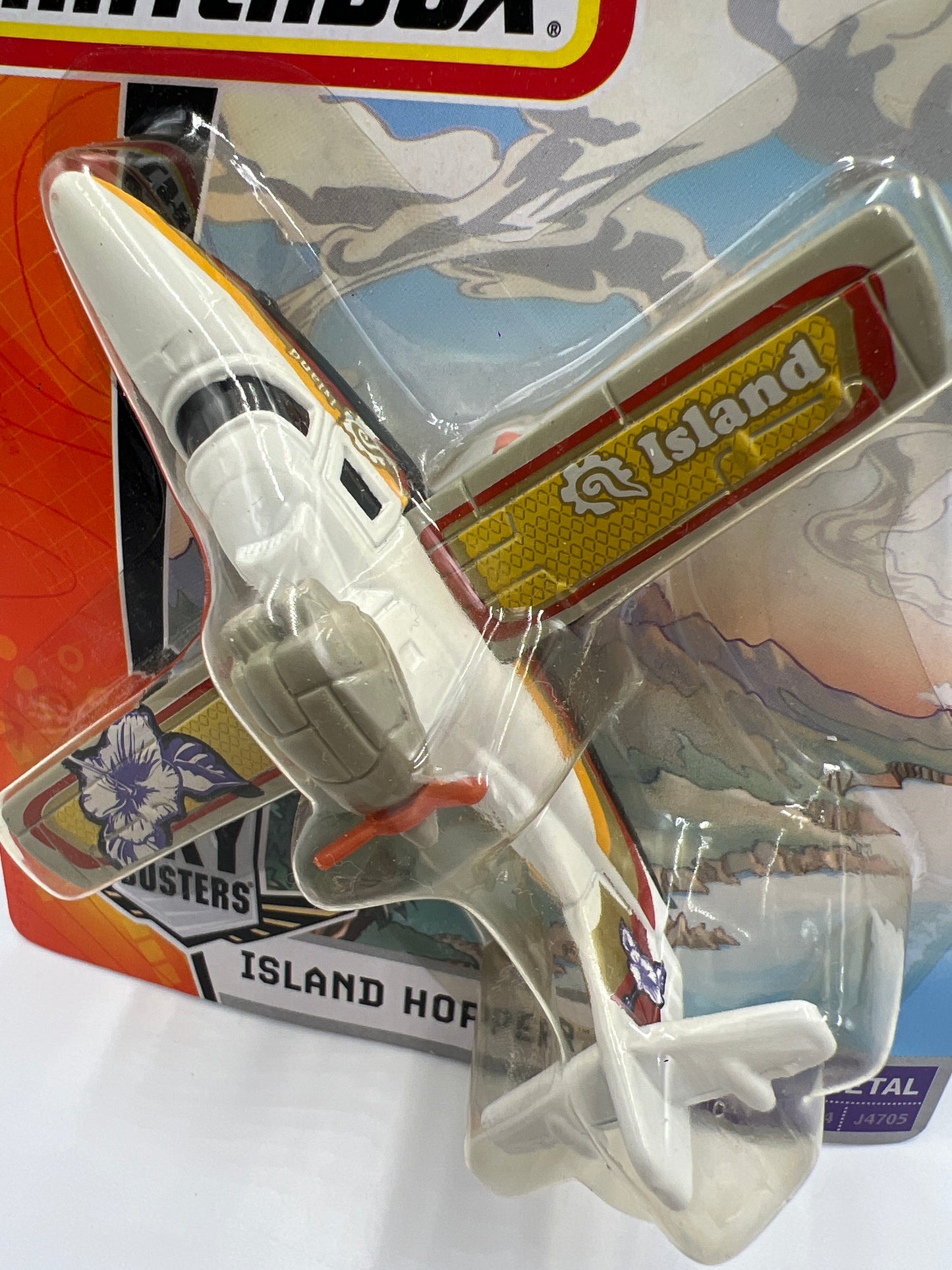 Matchbox Sky Busters Search Plane Island Hopper White PP5
