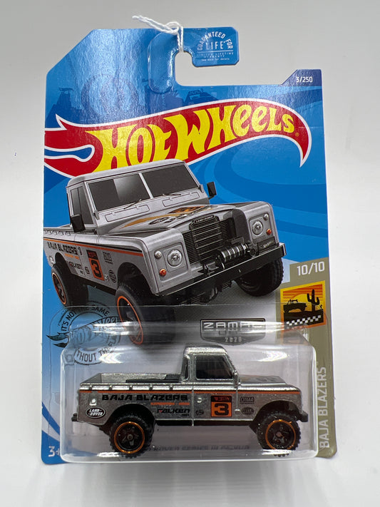2020 Hot Wheels Walmart Exclusive Zamac 3 #3 Land Rover Series III Pickup