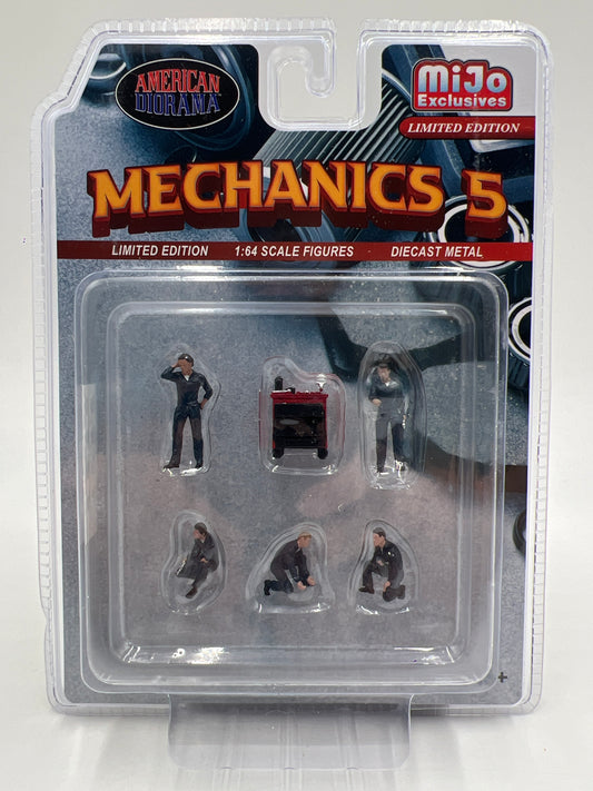 American Diorama MiJo Exclusives 1:64 Mechanics 5 178H