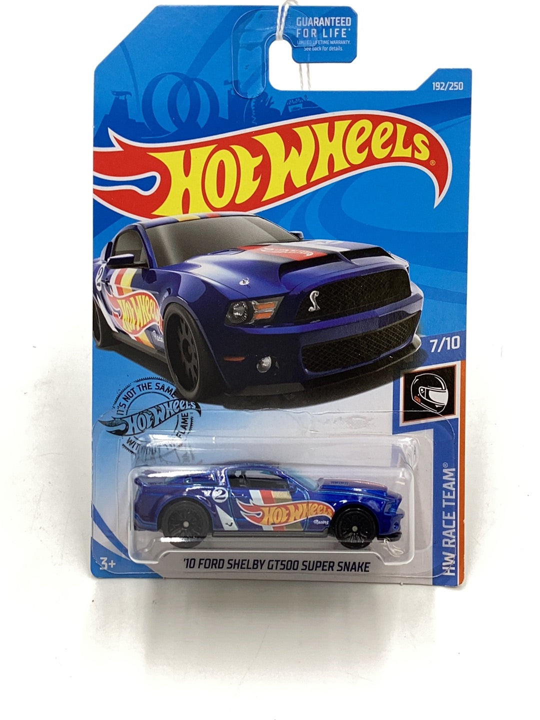 2019 Hot wheels #192 10 Ford Shelby GT500 Super snake blue 24H