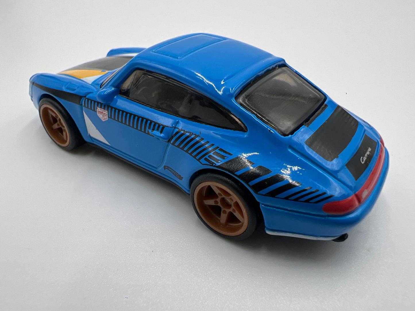 Hot Wheels 1996 Porsche Carrera Blue CUSTOM