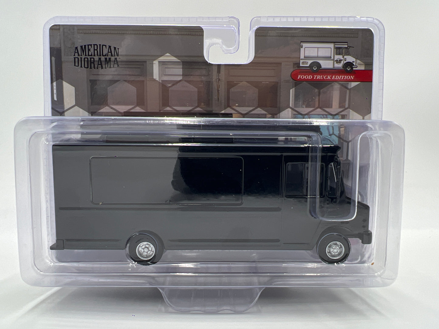 American Diorama 1:64 Food Truck Edition The Black Truck