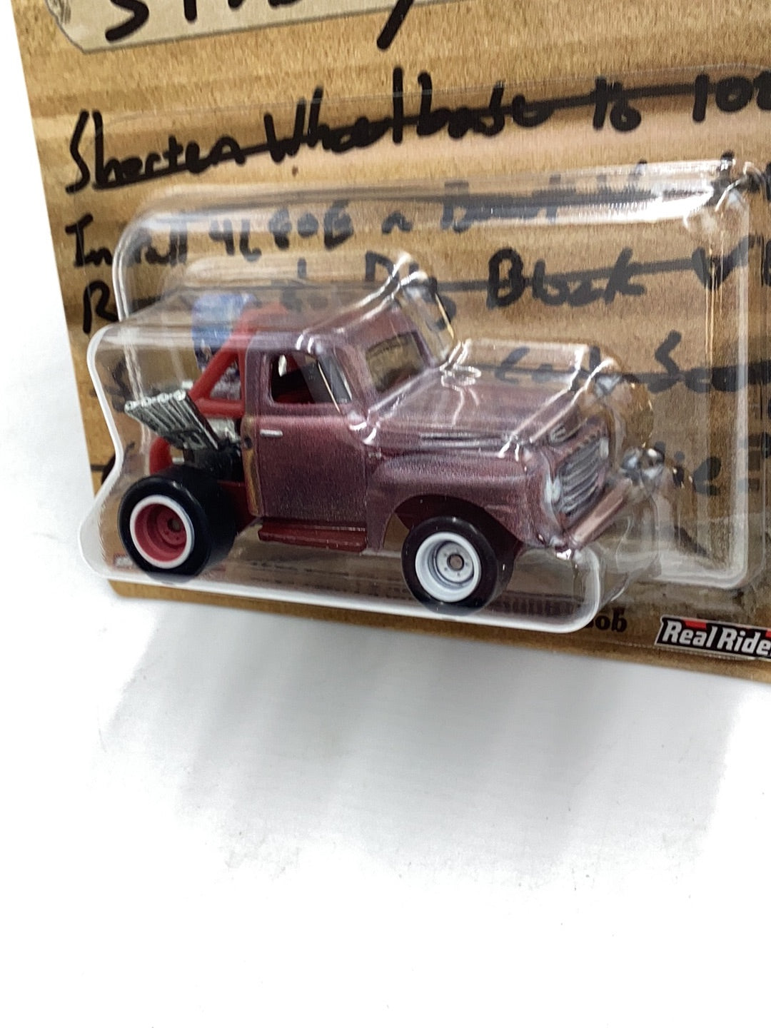 Hot Wheels Motortrend 1950 Ford F6 Roadkill Stubby Bob with protector