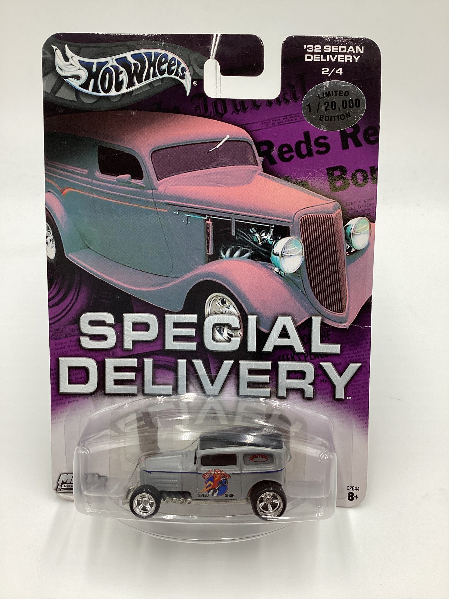 Hot Wheels Special Delivery #2 32 Sedan Delivery Primer Grey 244G